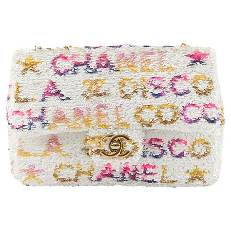 chanel sequins backpack|Chanel disco bag.